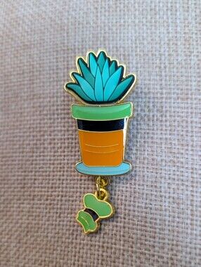 Disney Loungefly pin Succulent Plant - Goofy Dangle